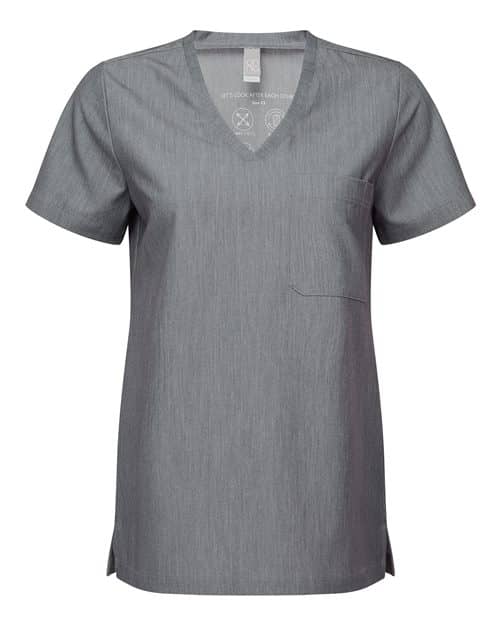 Onna Women's Limitless V-Neck Stretch Scrub Top