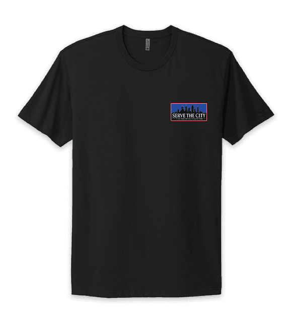 Custom shirts for a nonprofit volunteer weekend — 200-piece bulk order.