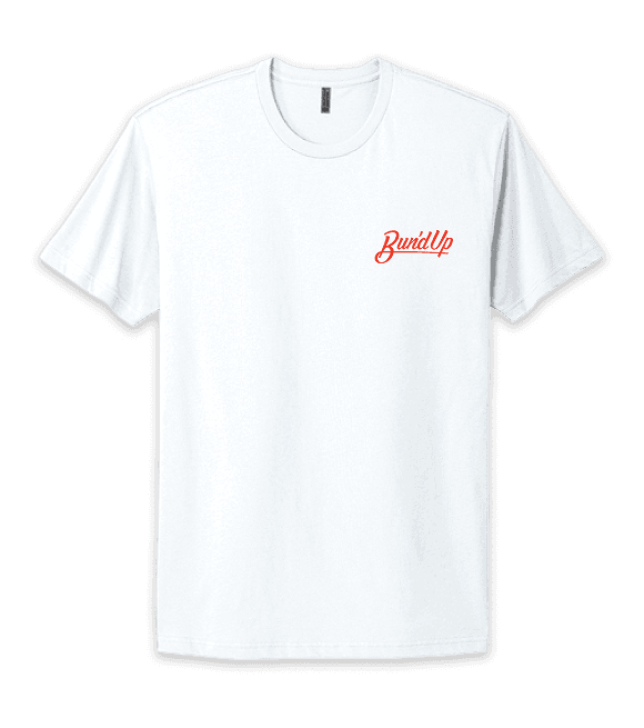 Custom restaurant shirts — crew uniforms, screen printed in-house.