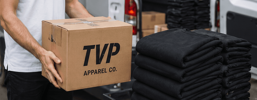 Pickup Or Delivery — step in our custom t-shirt printing process near me