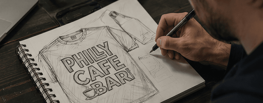 Send Your Idea — step in our custom t-shirt printing process near me