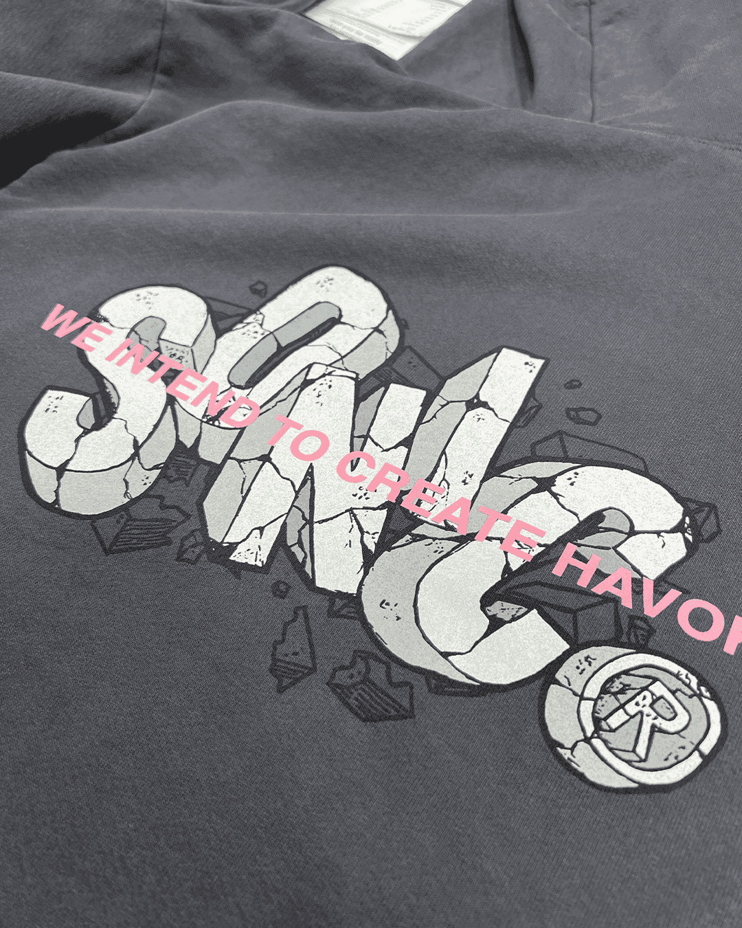 Screen printing company past project — custom shirts for business or event