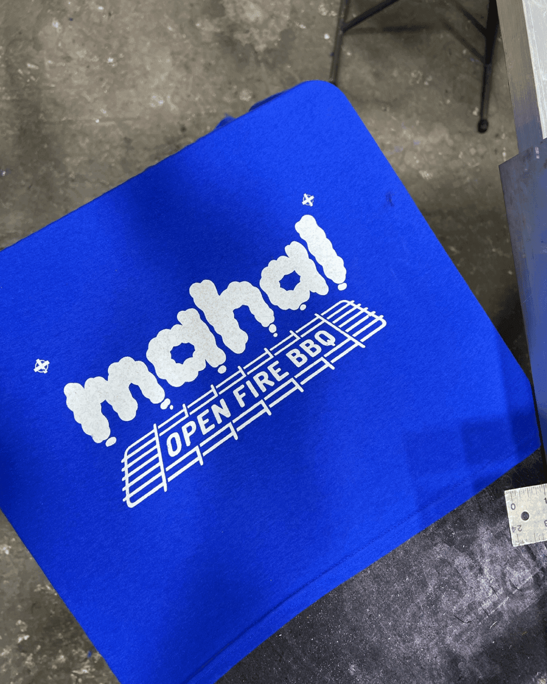 Screen printed shirts past project — custom apparel printing by Tee Vision