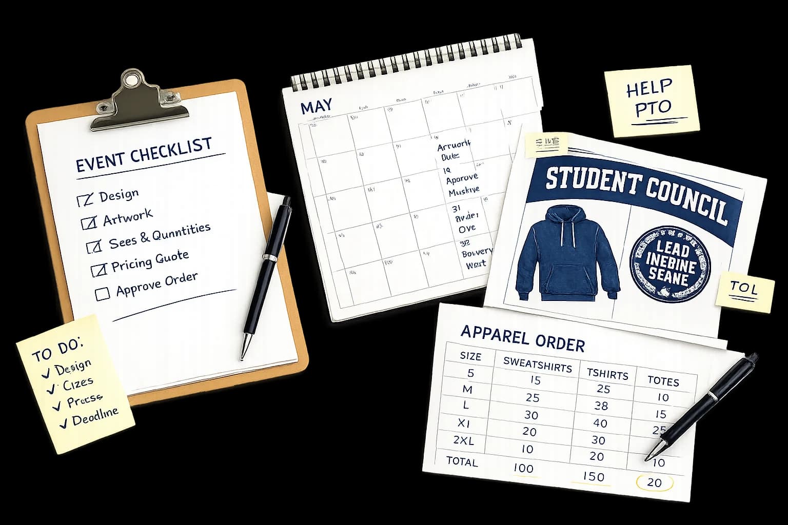 School project planning checklist