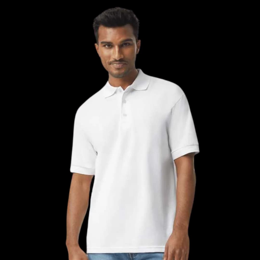 Gildan DryBlend Jersey Polo for custom screen printing Philadelphia