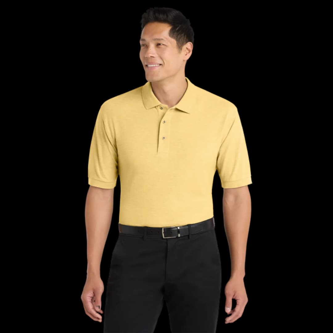 Port Authority Silk Touch Polo — custom shirts Philadelphia screen printing