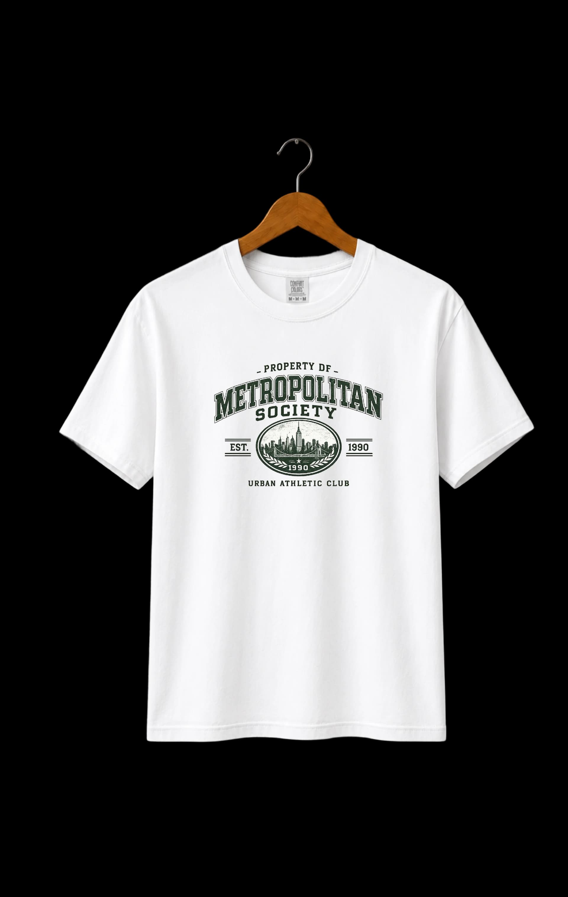 Custom screen printing New York — branded apparel for Metropolitan