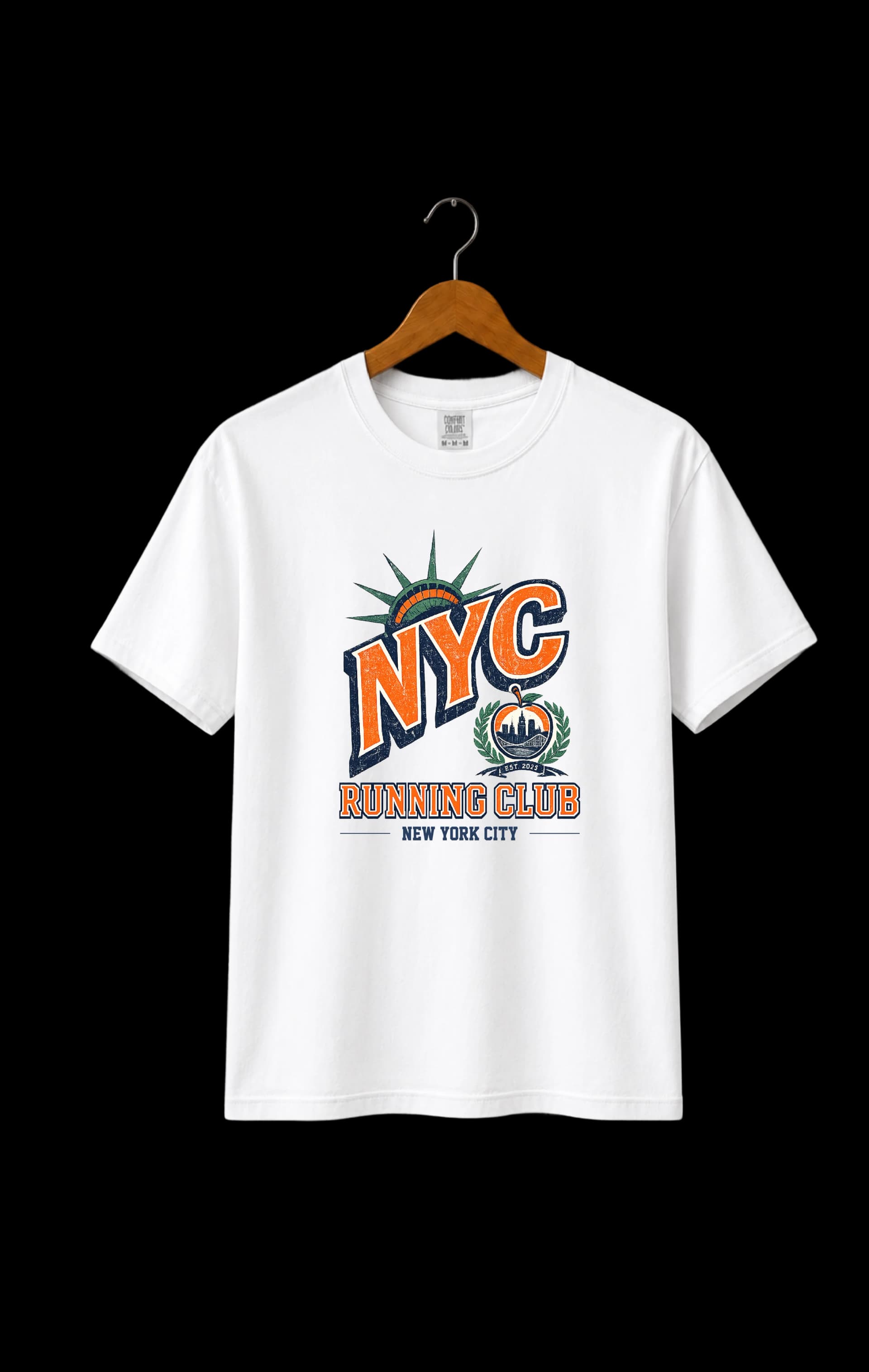Custom screen printing New York — screen printed team apparel for Running Club