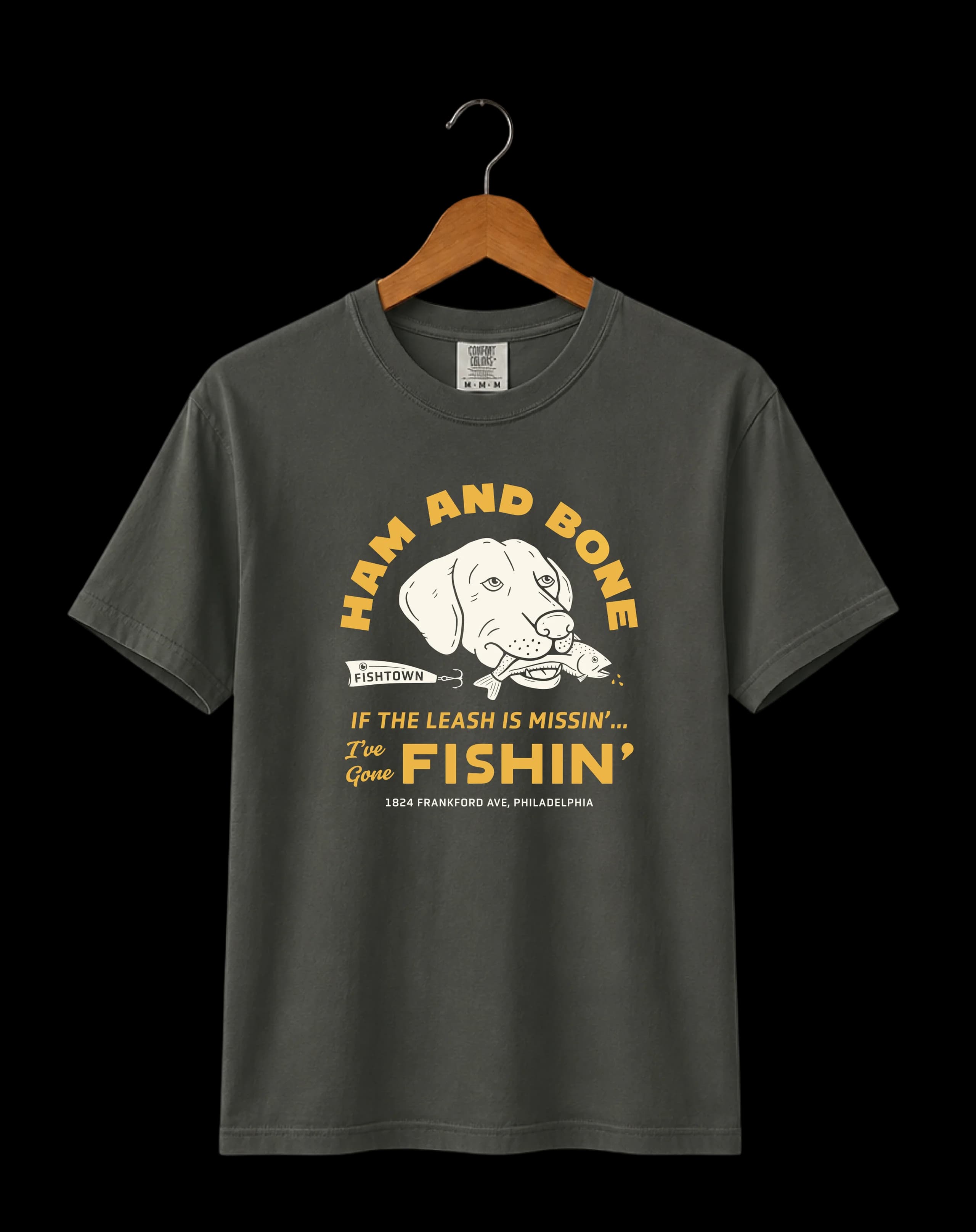 Custom t shirts Philadelphia — screen printed shirts for Ham & Bone Fishtown