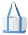 White/ Light Blue