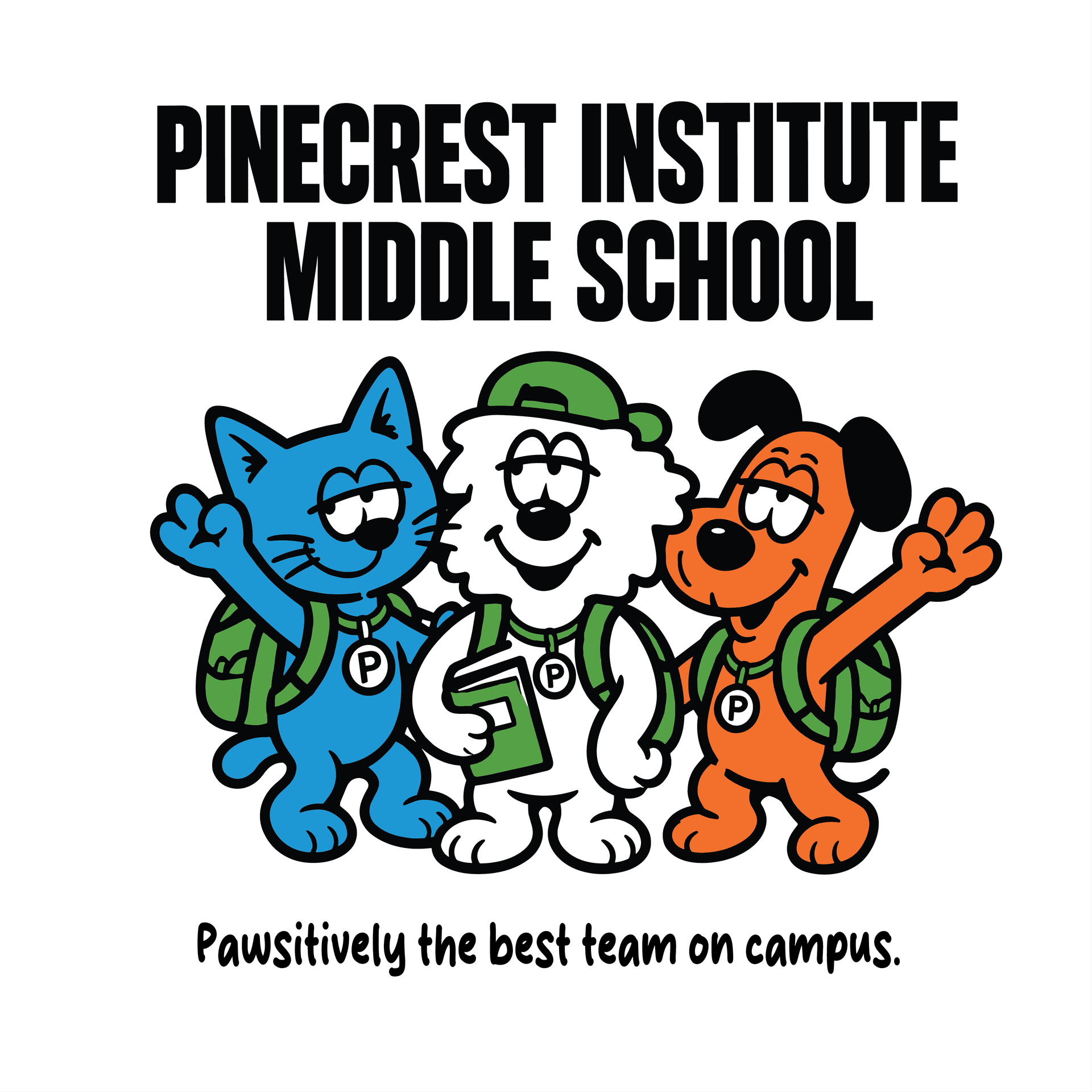 Middle School Mascot Pals Shirt
