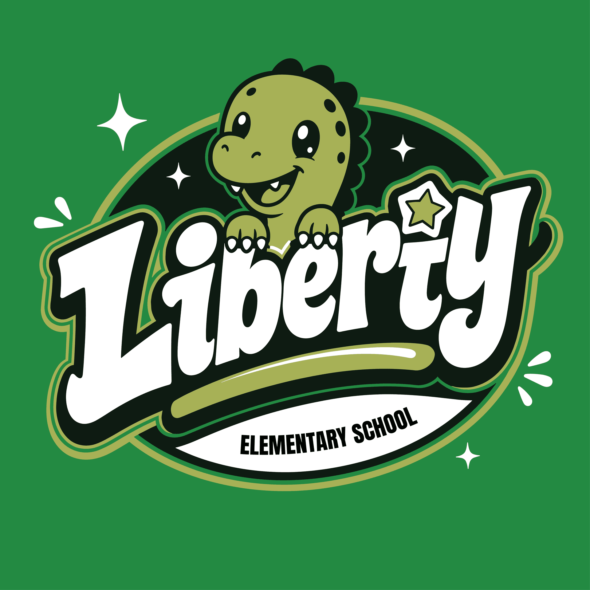 Liberty Elementary Dinosaur Shirt