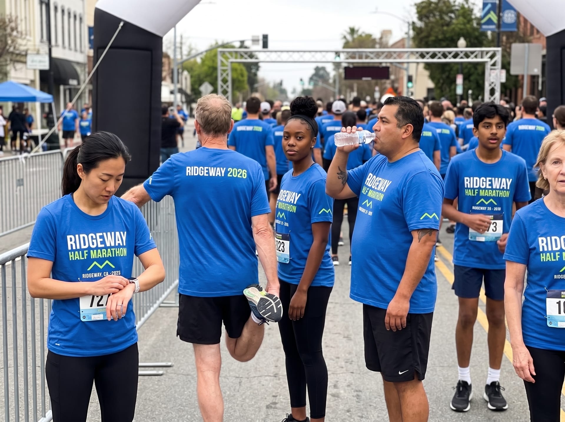 1,200 Race Shirts