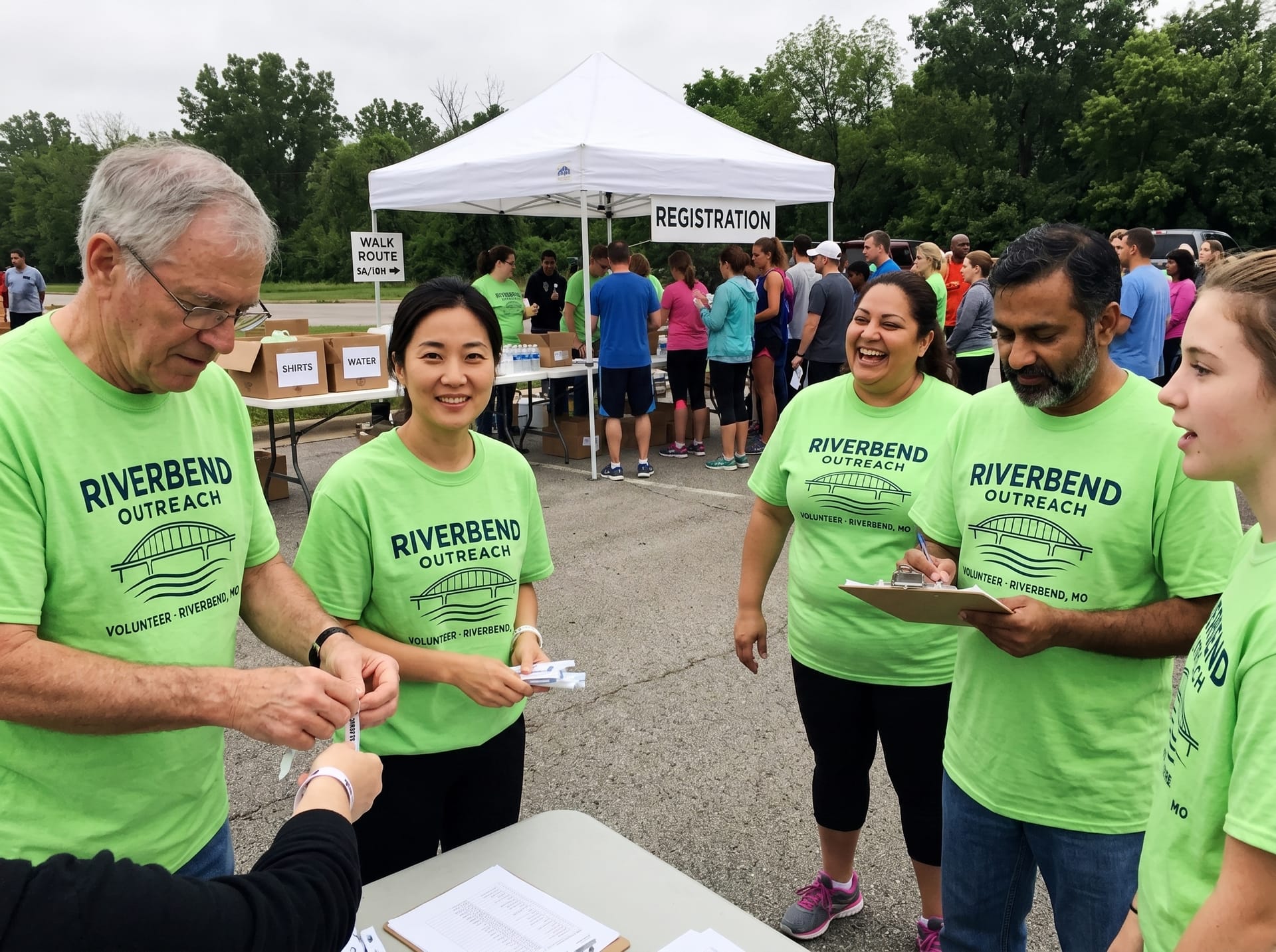 500 Volunteer Shirts