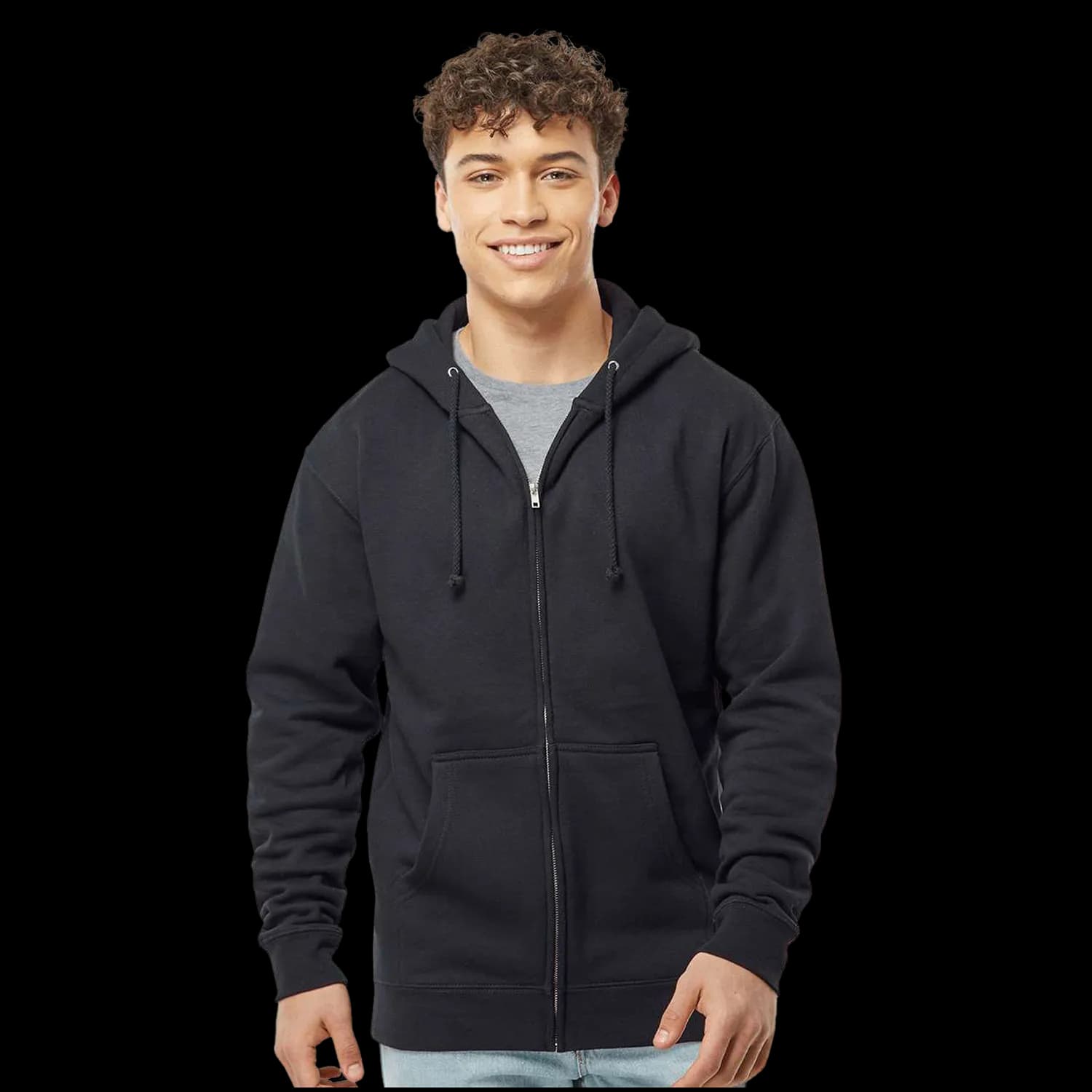 Independent Trading Co. Full-Zip Hoodie (IND4000Z)
