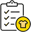 We organize sizes and orders
