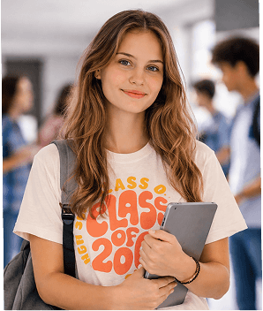 School spirit wear and field day tees