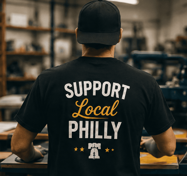 Custom printed apparel