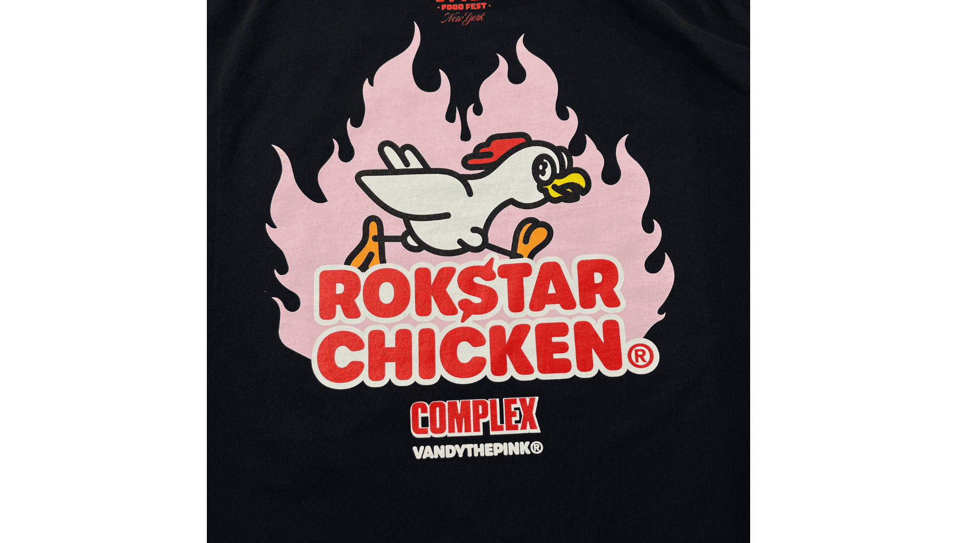 RokStar Chicken Complex t-shirt design