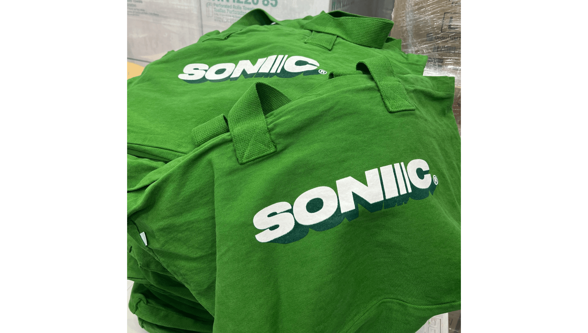 Green Sonic polo shirt
