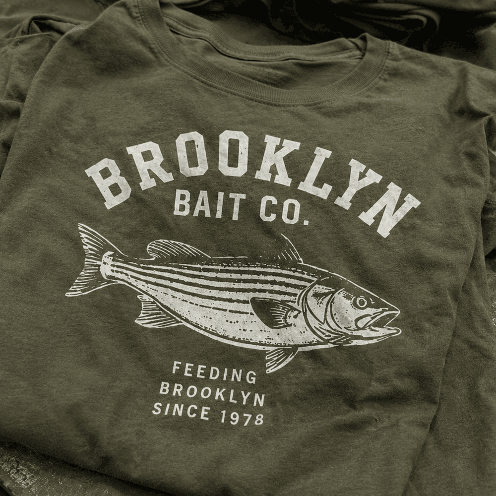 BROOKLYN BAIT custom screen printing project in New York
