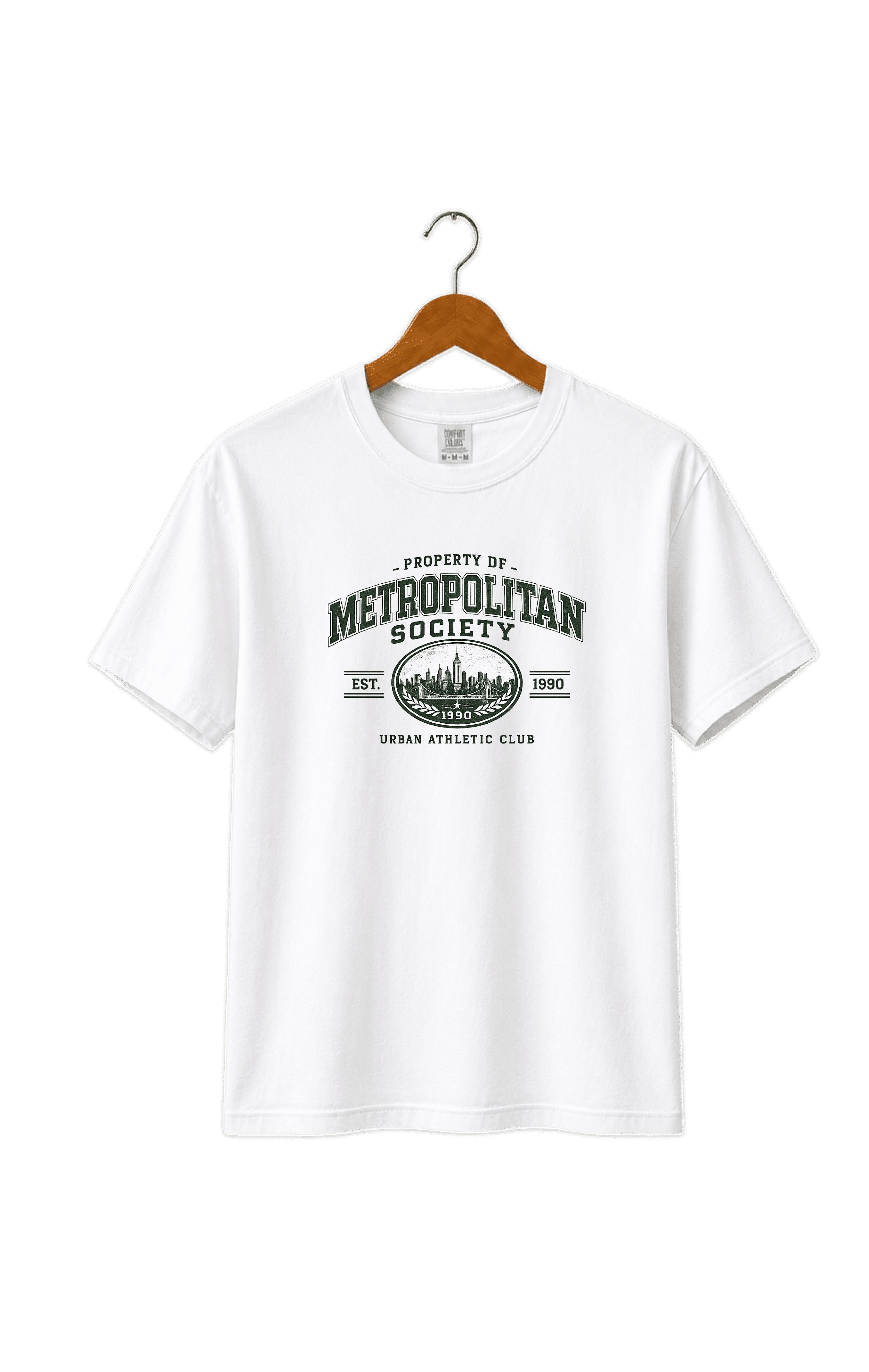 Custom screen printing New York — branded apparel for Metropolitan