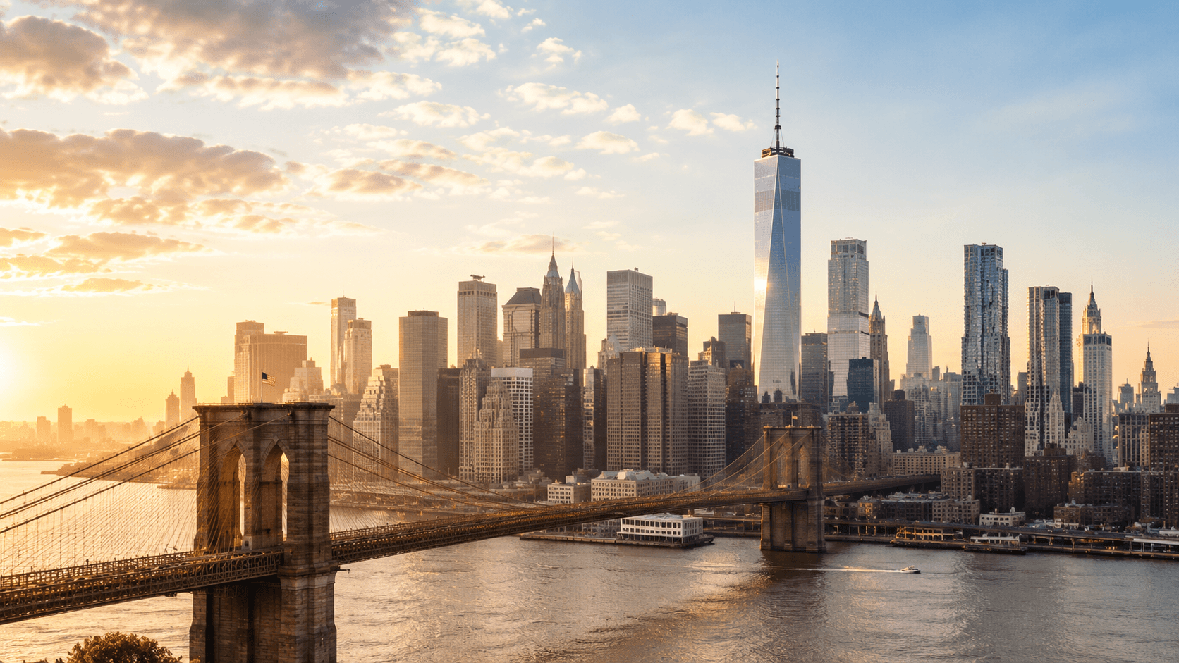 New York skyline background for screen printing service