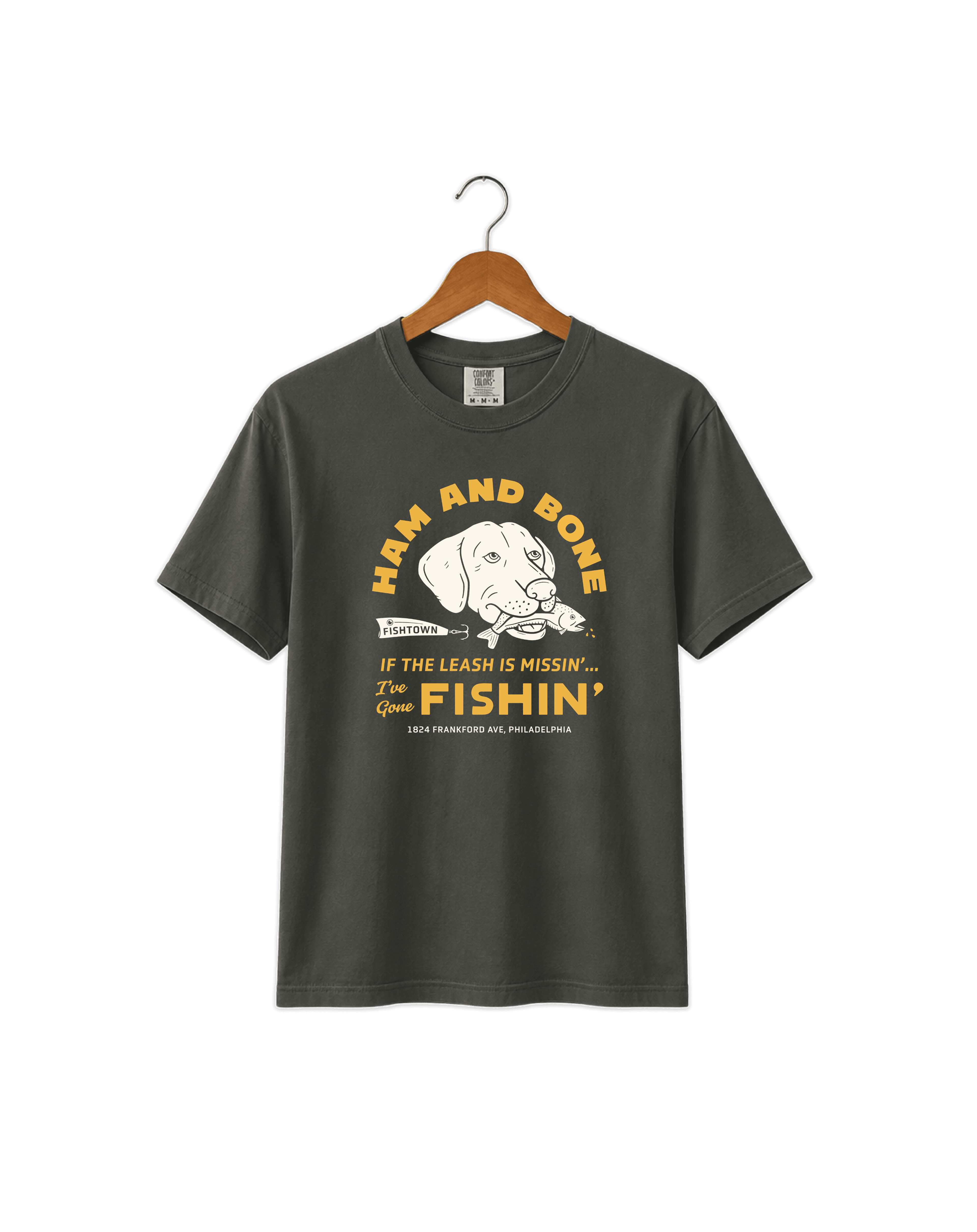 Custom t shirts Philadelphia — screen printed shirts for Ham & Bone Fishtown