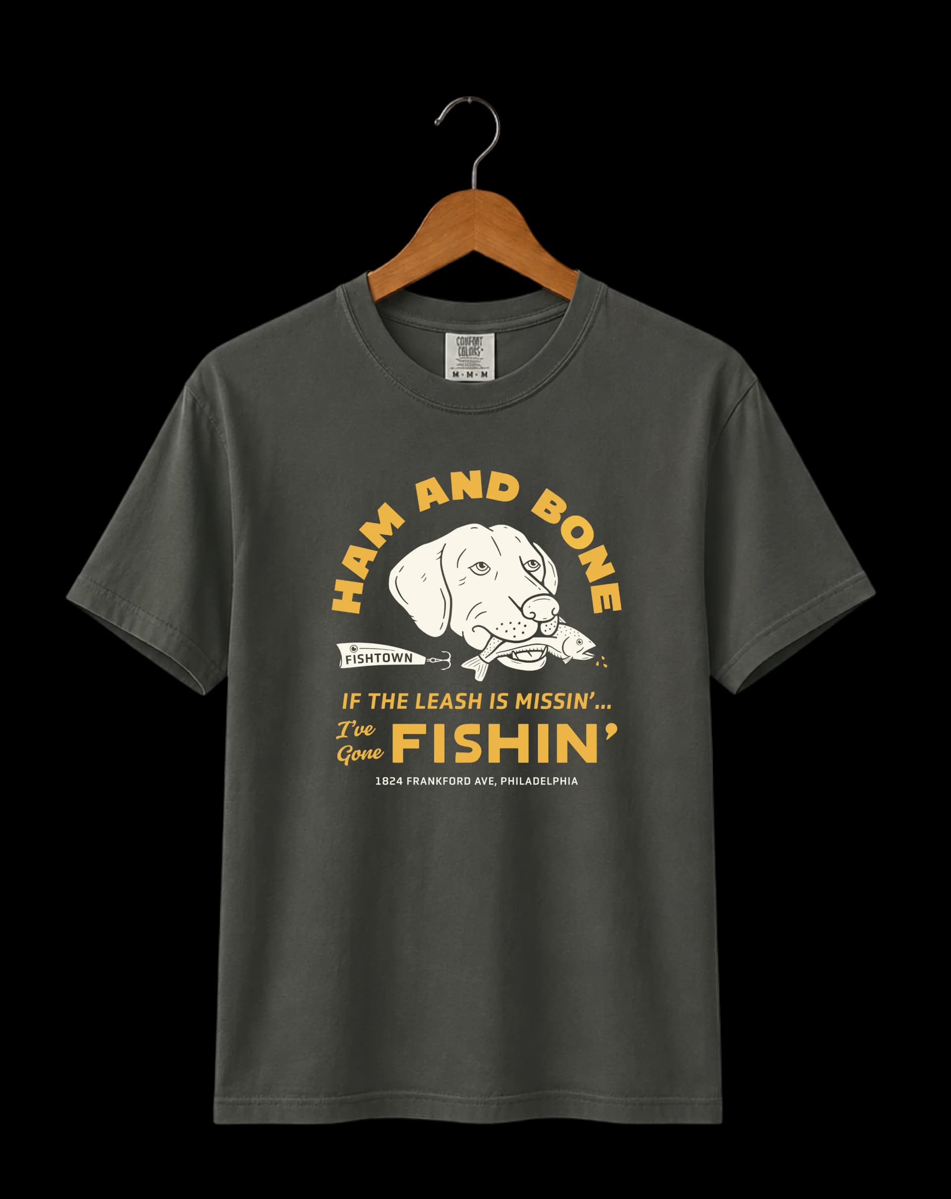 Custom t shirts Philadelphia — screen printed shirts for Ham & Bone Fishtown