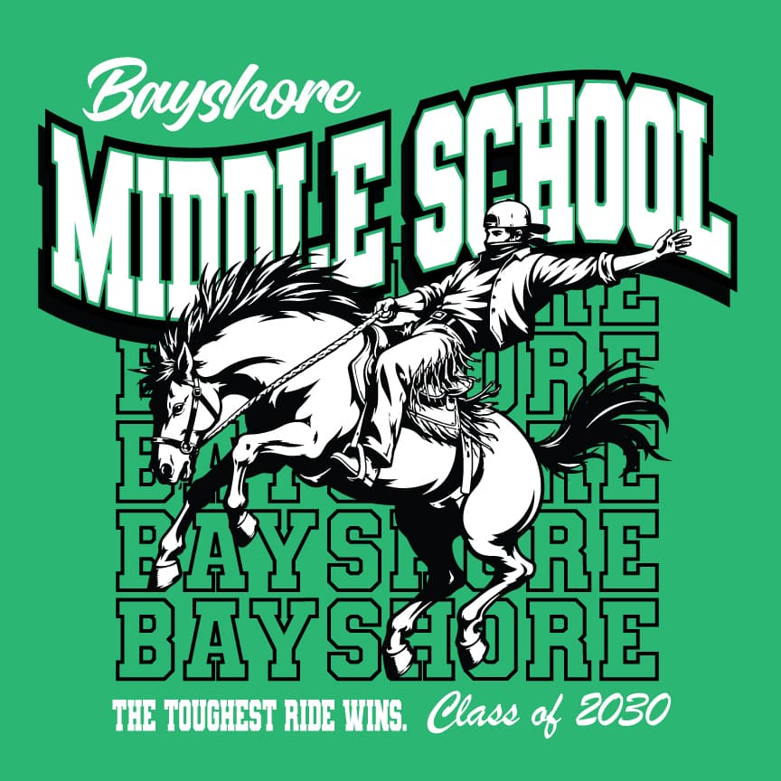 Bayshore Middle School Western Ride Class 2030