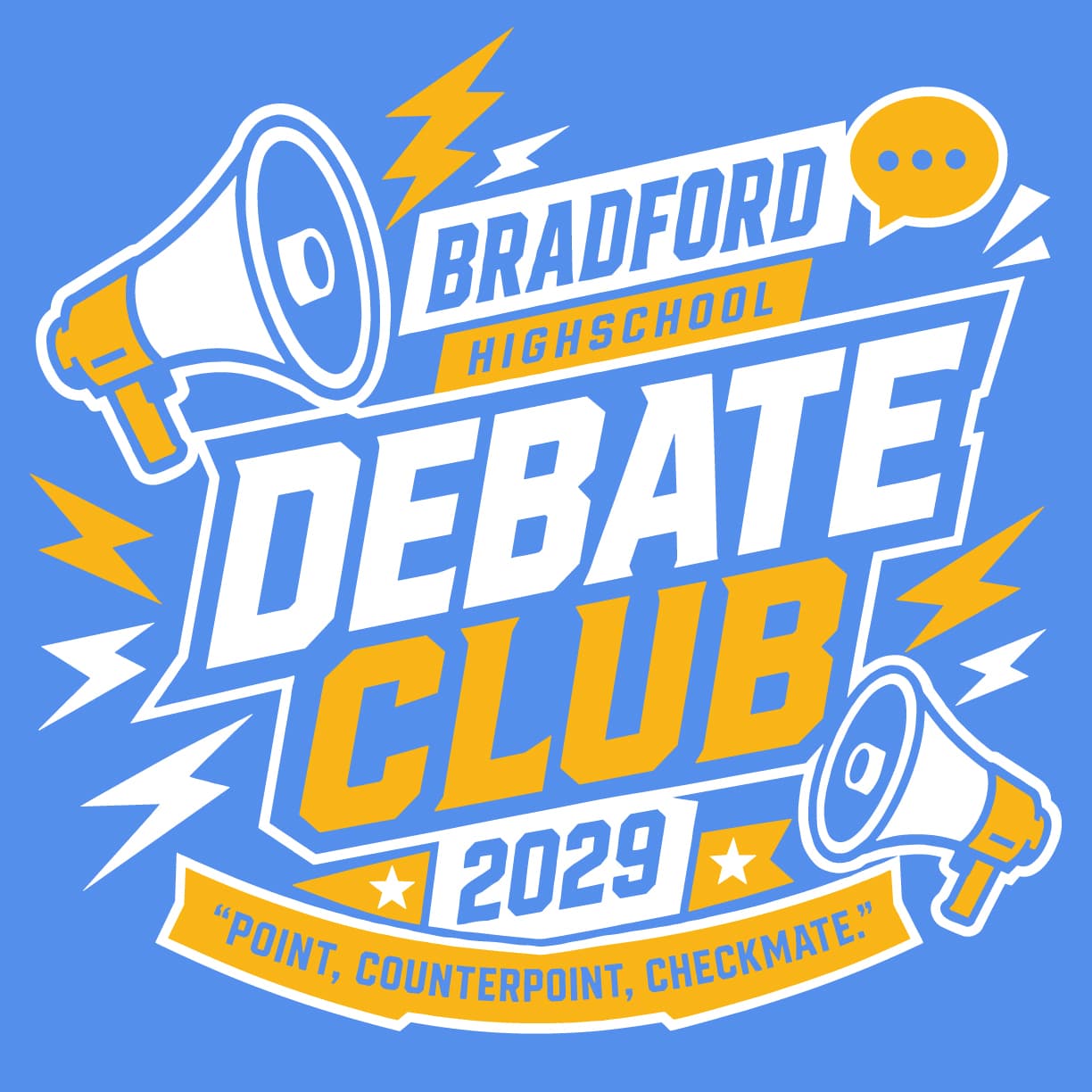 Debate Club Megaphone 2029