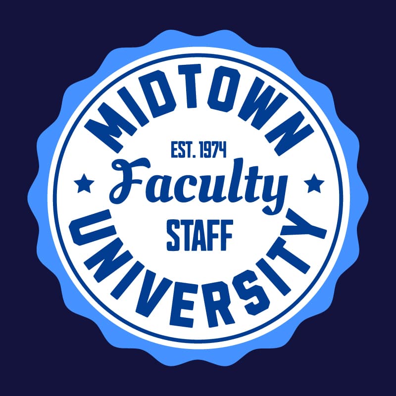 Midtown University Faculty Staff Emblem