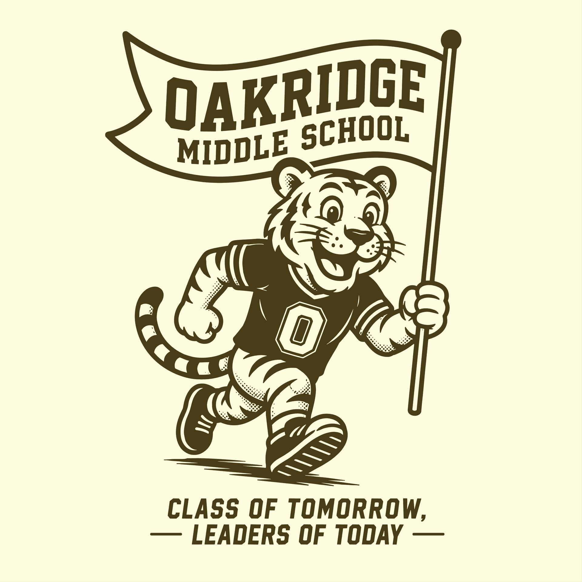Oakridge Middle School Tiger Shirt