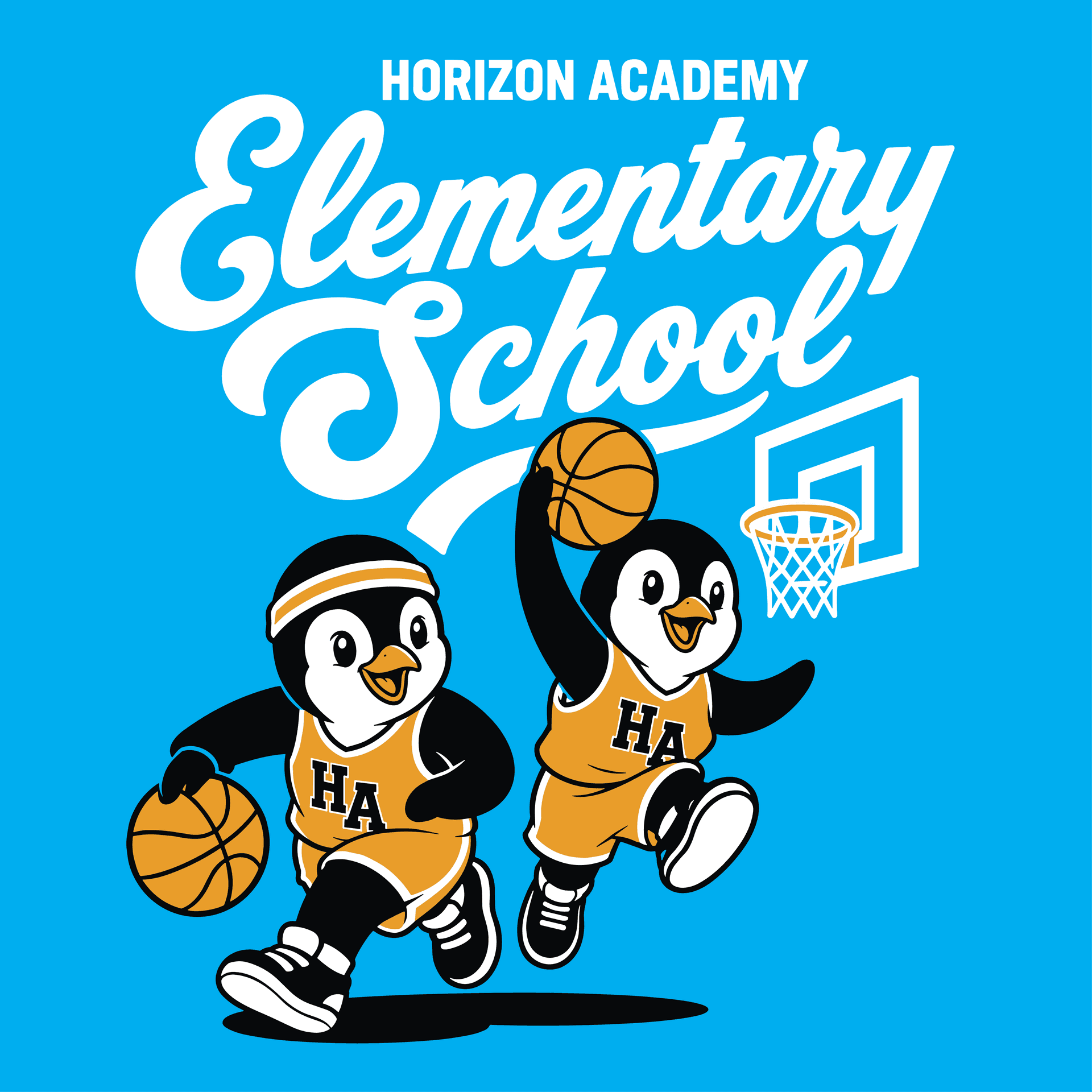Penguin Basketball Elementary Shirt