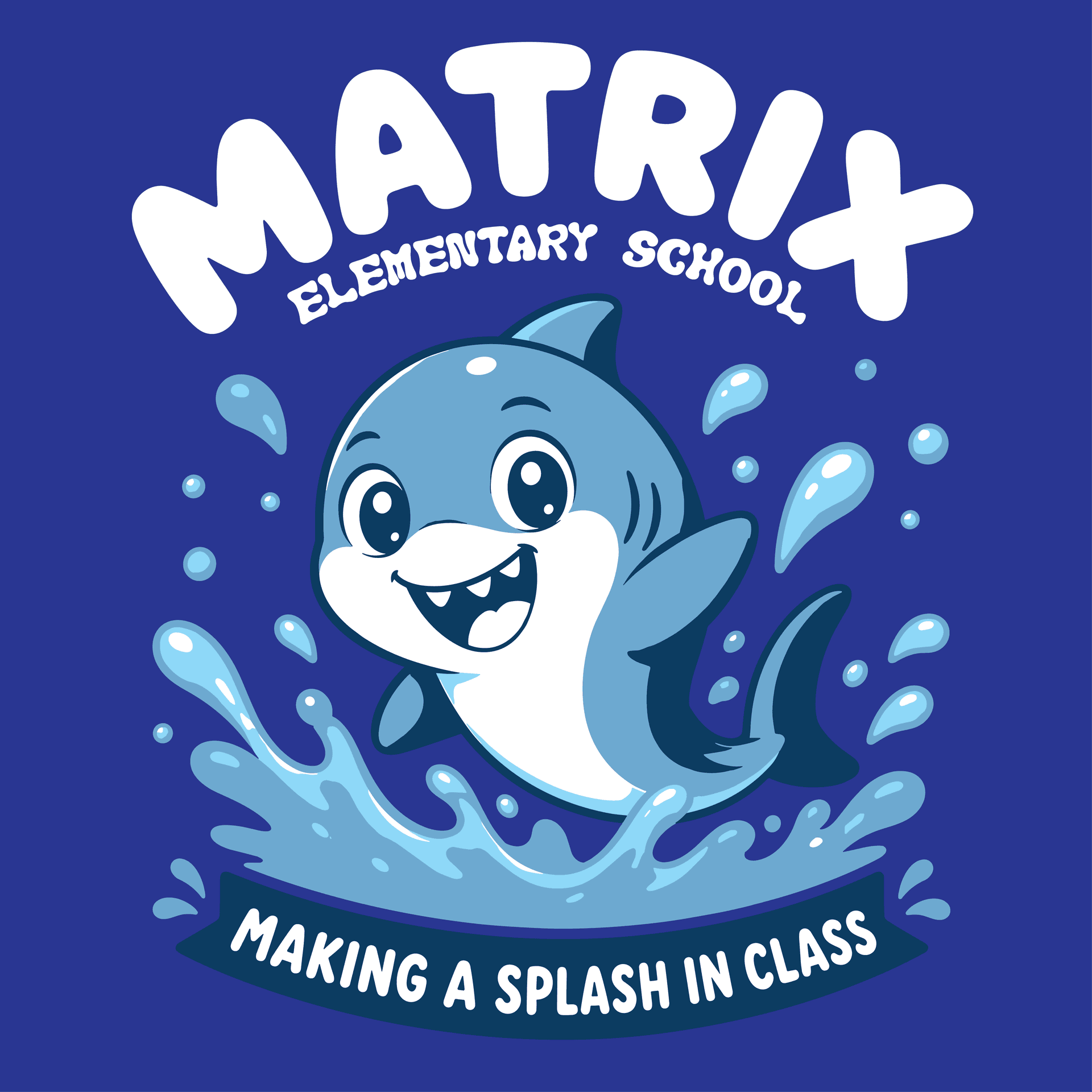 Shark Elementary School Shirt
