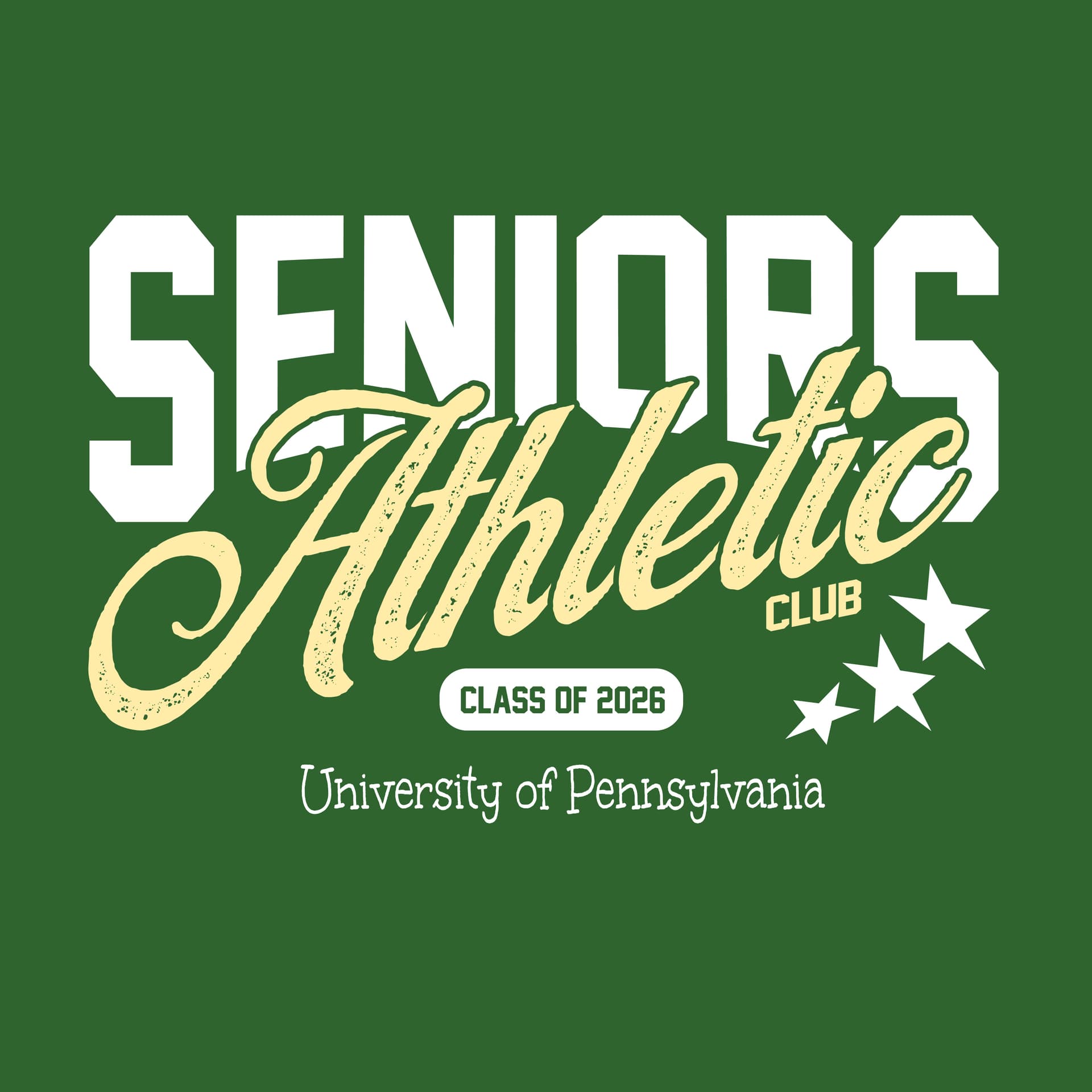 University of Pennsylvania Seniors Class of 2026 Shirt