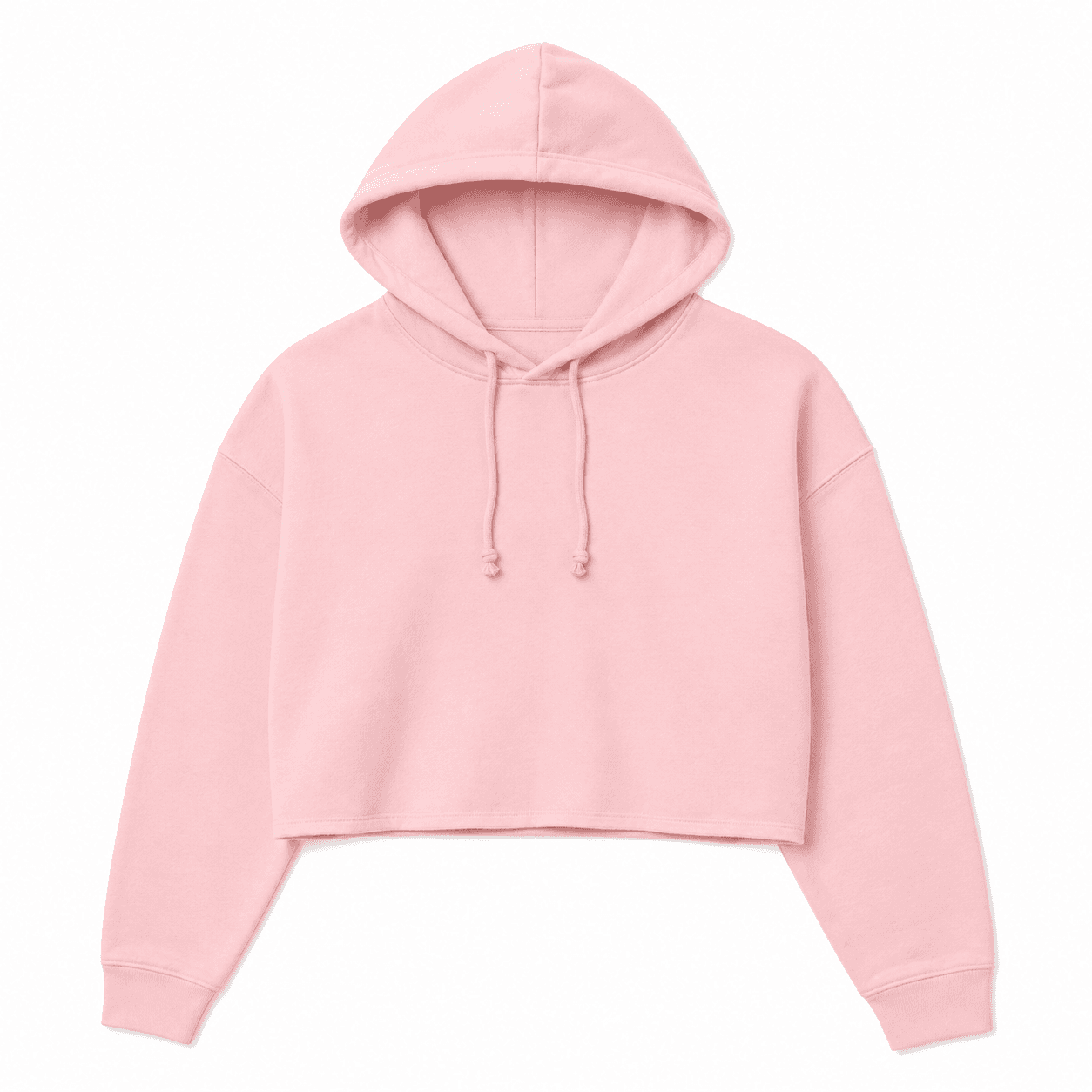 BELLA + CANVAS Women's Crop Fleece Hoodie Sweatshirt