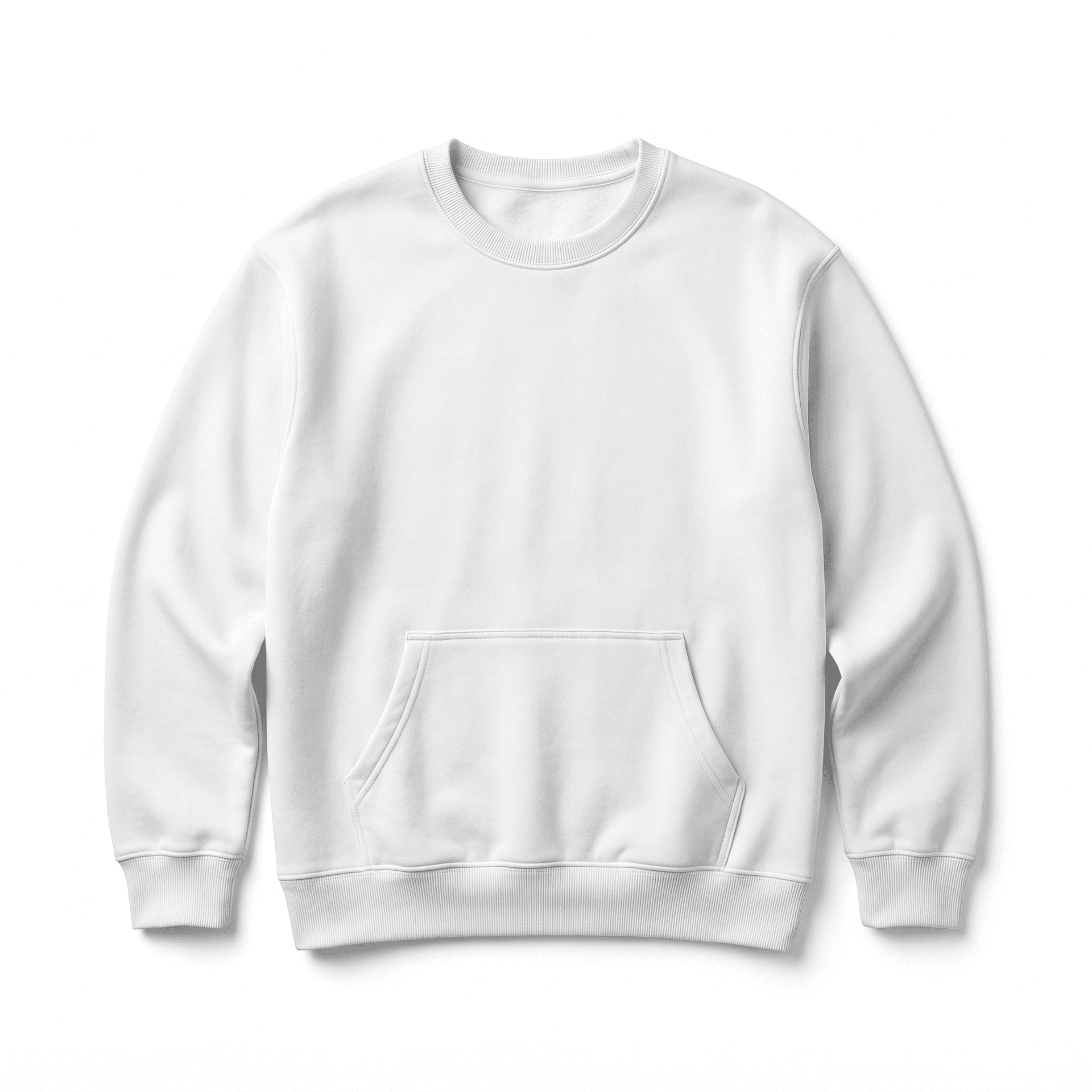 Next Level Unisex Santa Barbara Pocket Crewneck Sweatshirt