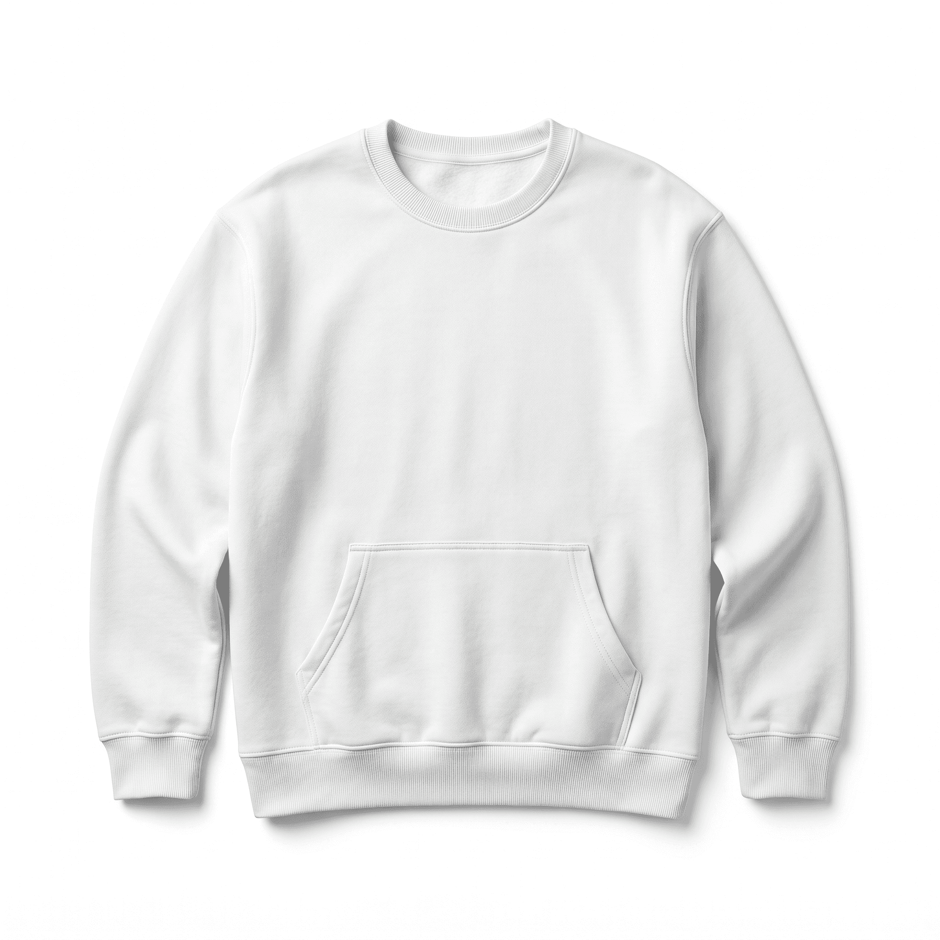 Next Level Unisex Santa Barbara Pocket Crewneck Sweatshirt