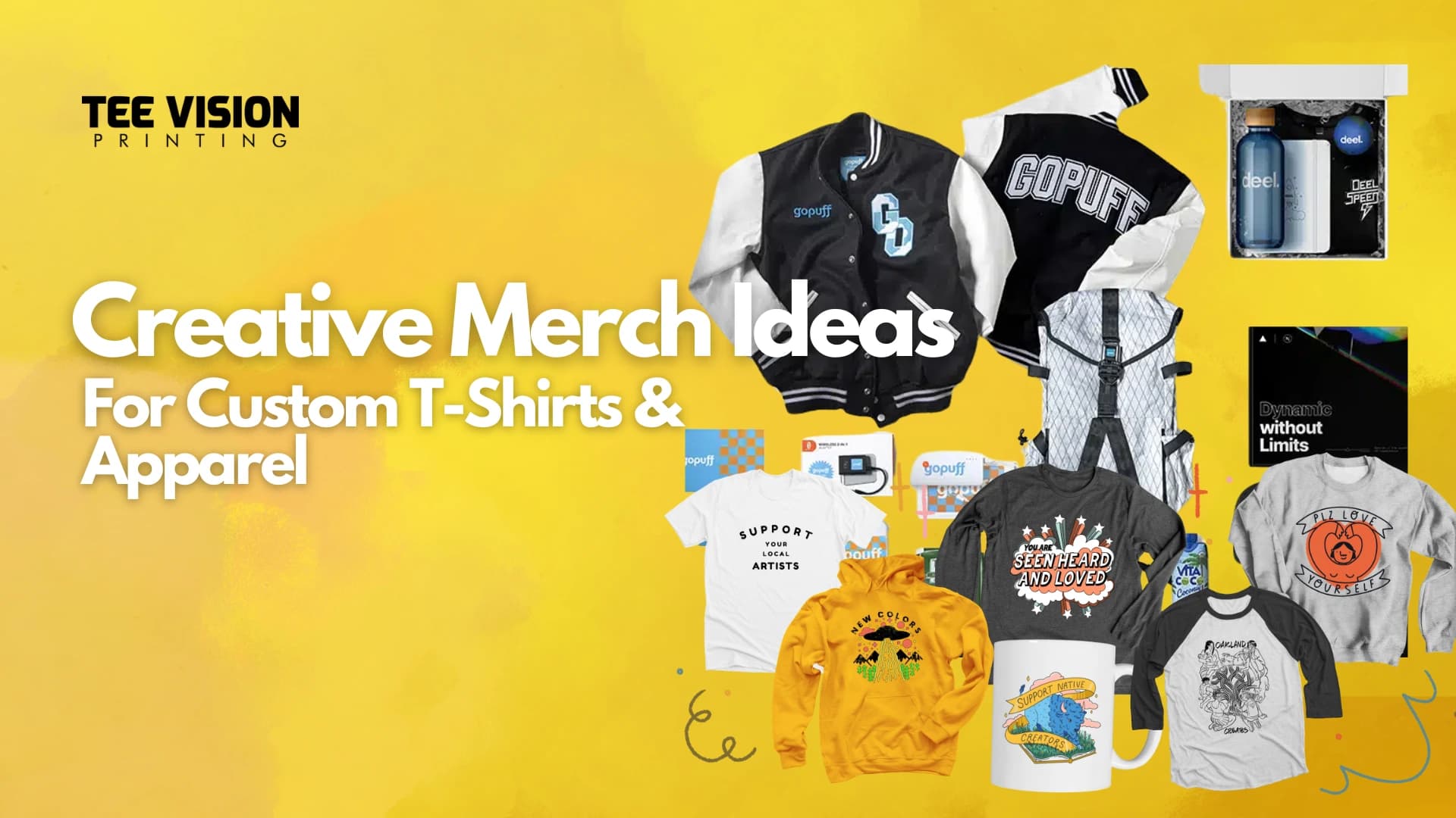Creative Merch Ideas for Custom T-Shirts & Apparel