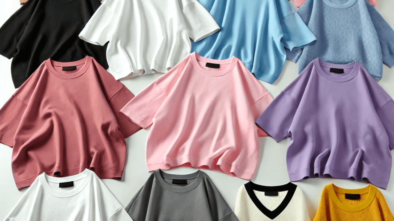 How To Choose A Blank T-Shirt For Customized Printing