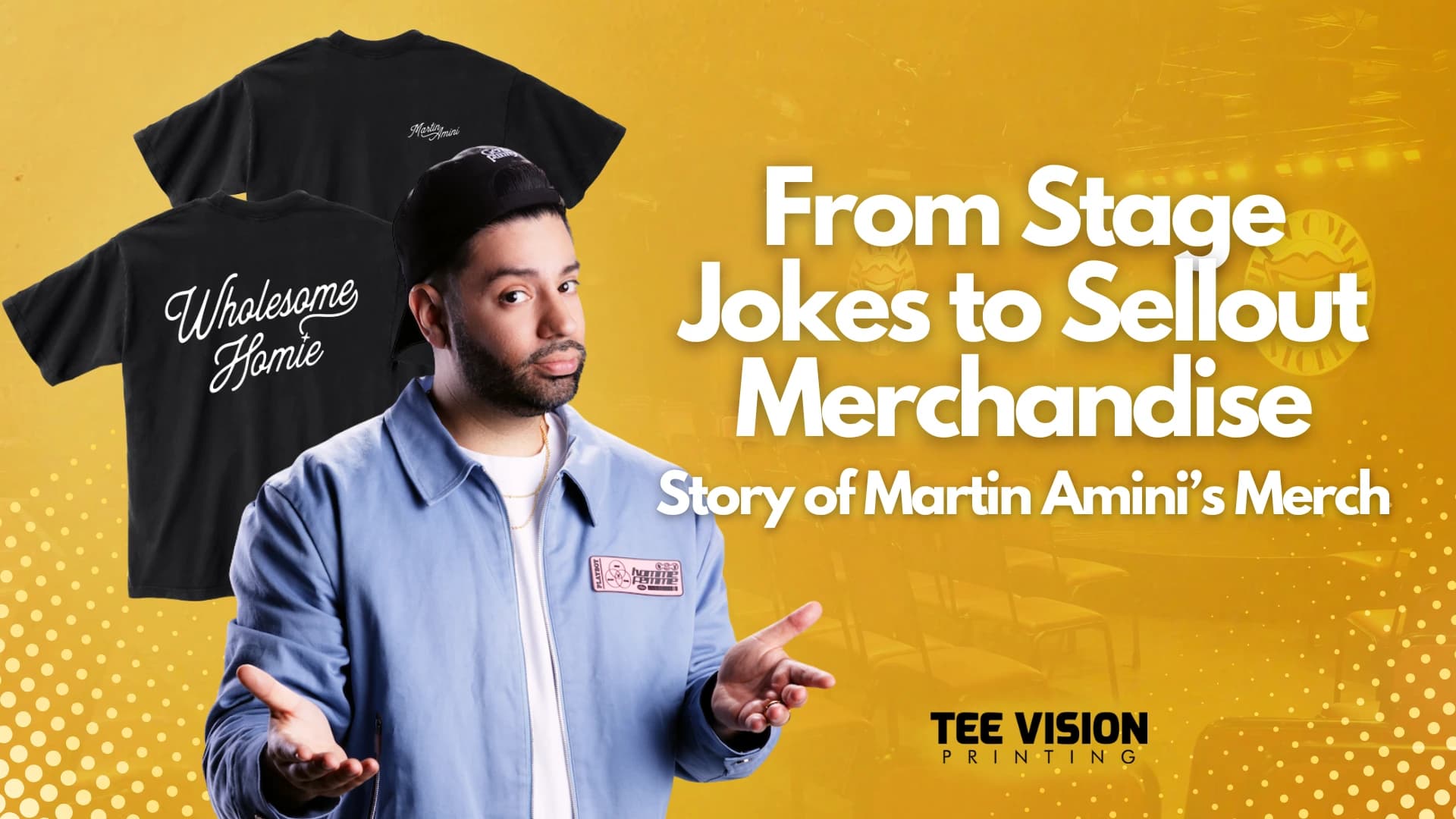 Custom Merch for Comedians: From Stage Jokes to Sellout Merchandise