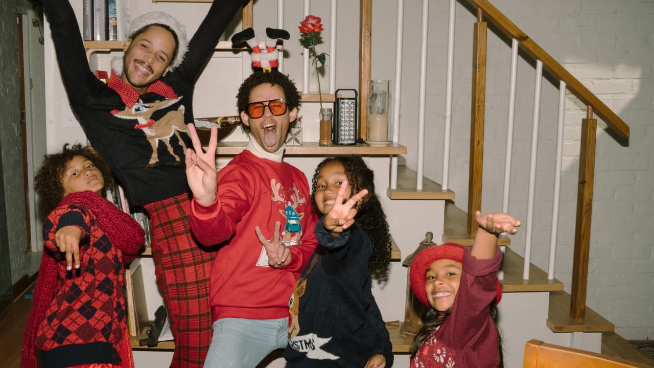 We create fun graphic design apparel for the whole family, with festive t-shirt designs for your holiday photos.