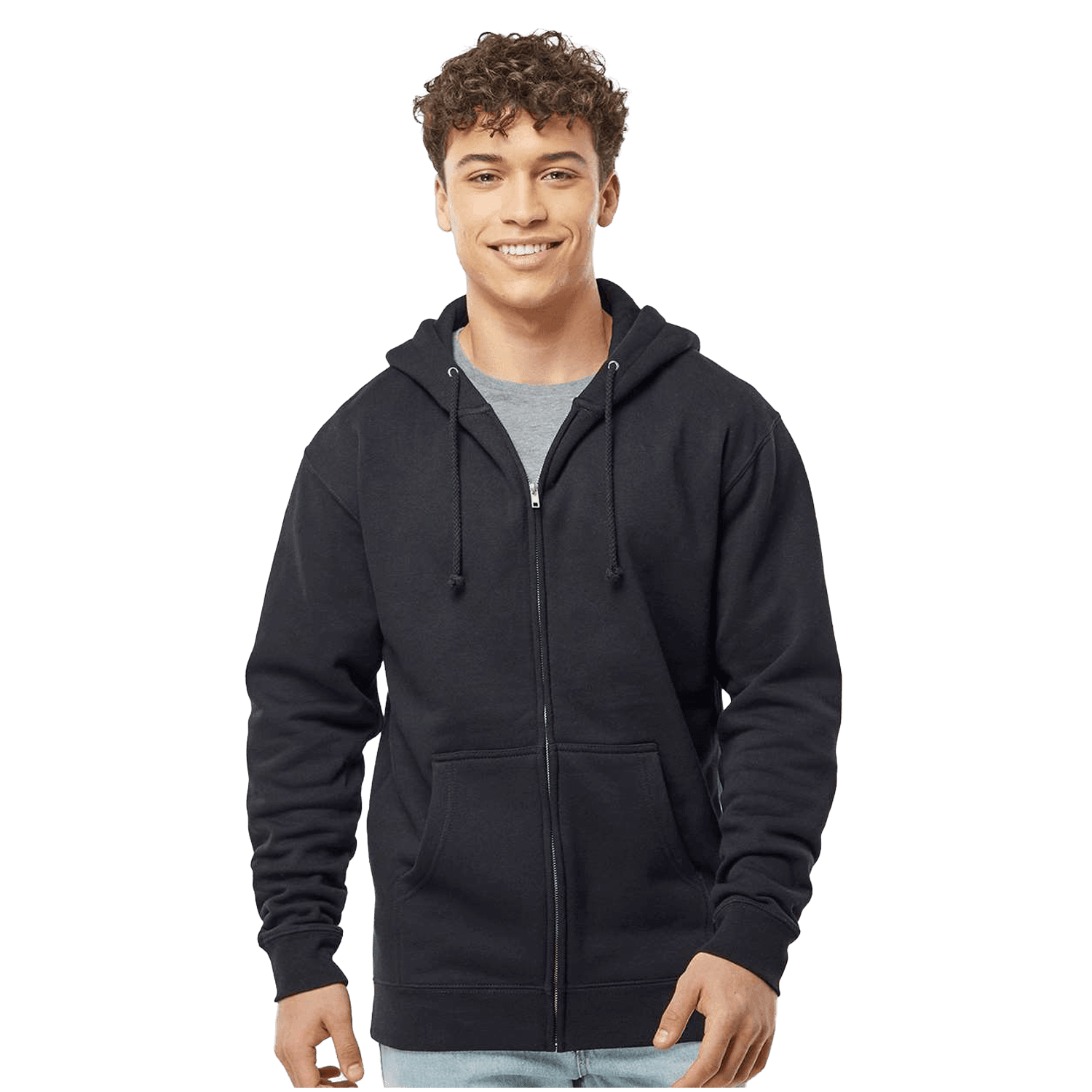 Independent Trading Co. Heavyweight Full-Zip Hooded Sweatshirt (IND4000Z)