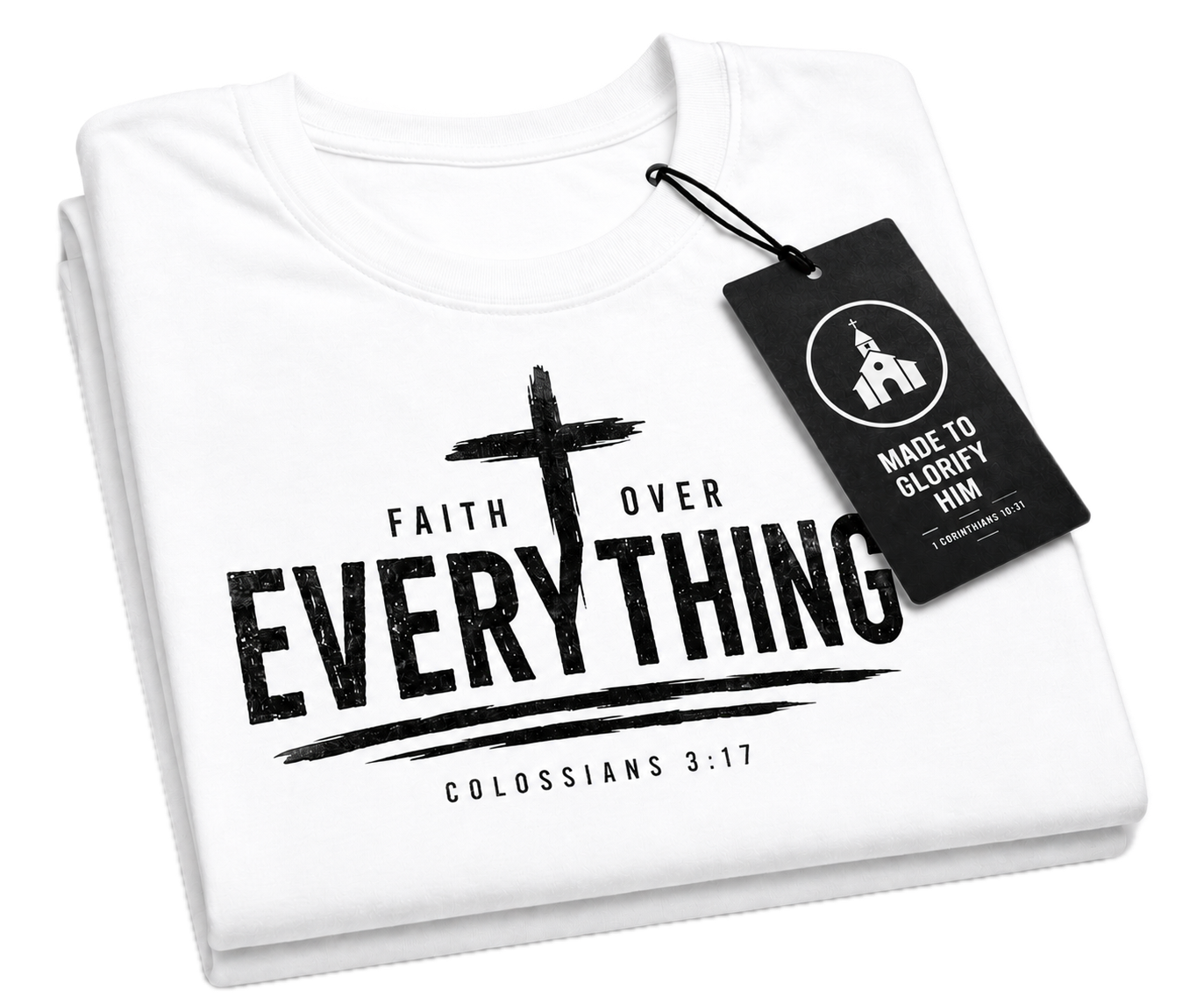 Designers reviewing church apparel artwork