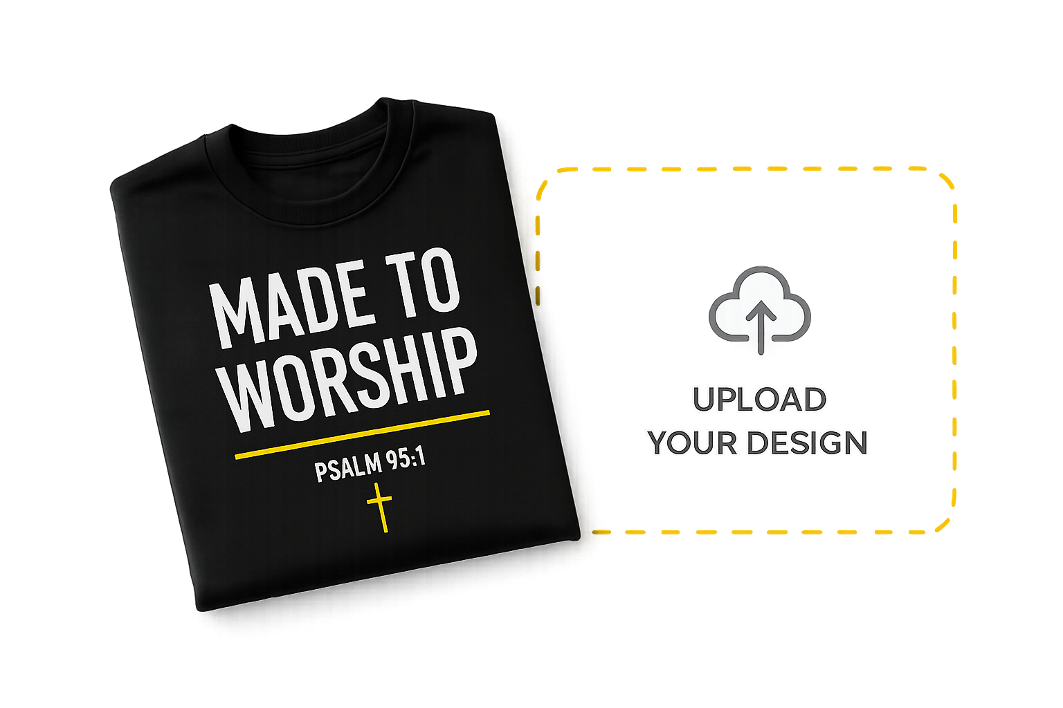 I have an idea or design — custom church apparel from Tee Vision Printing