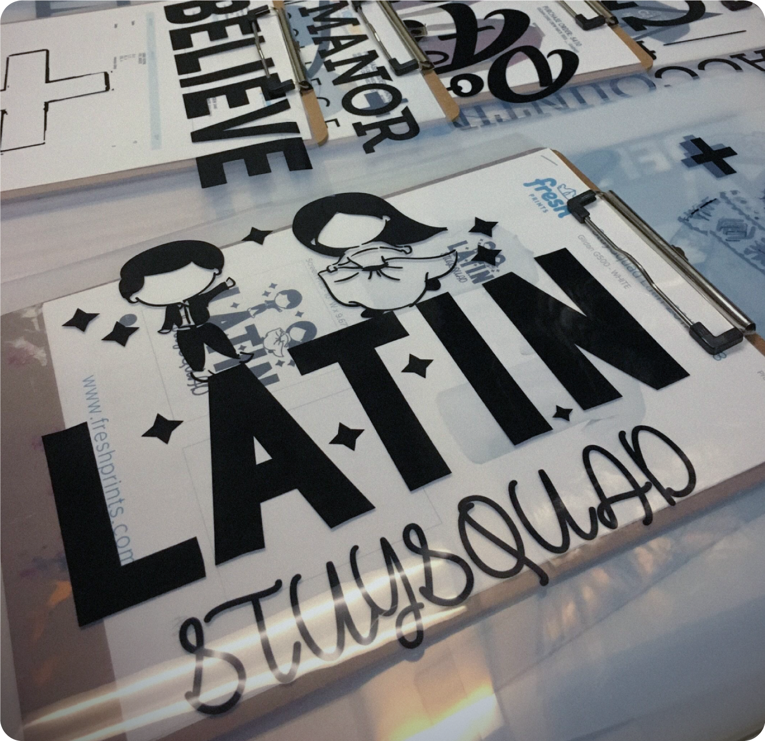 Latin Squad Design