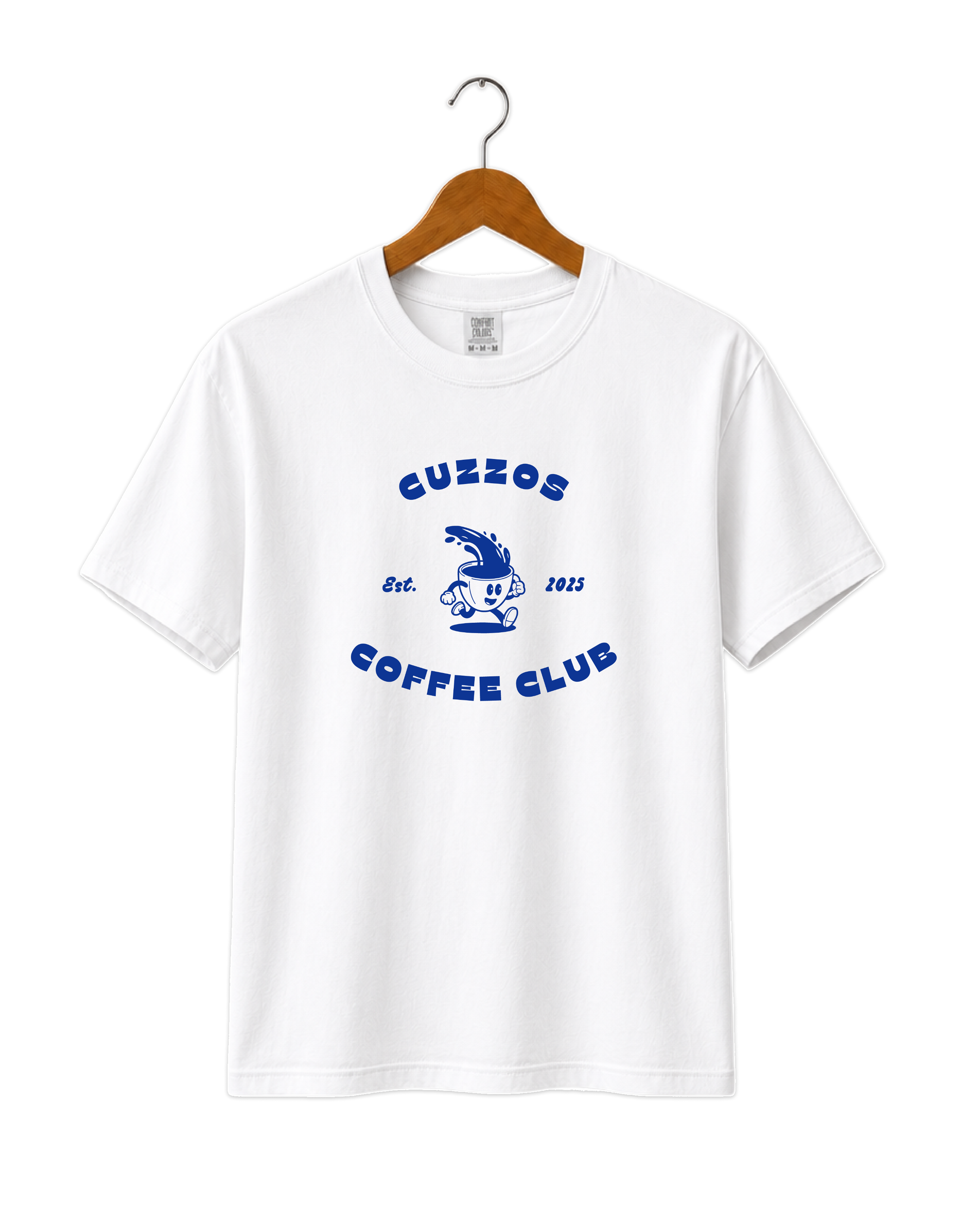 Screen printing Philadelphia — custom tees for Cuzzo Coffee Club Center City