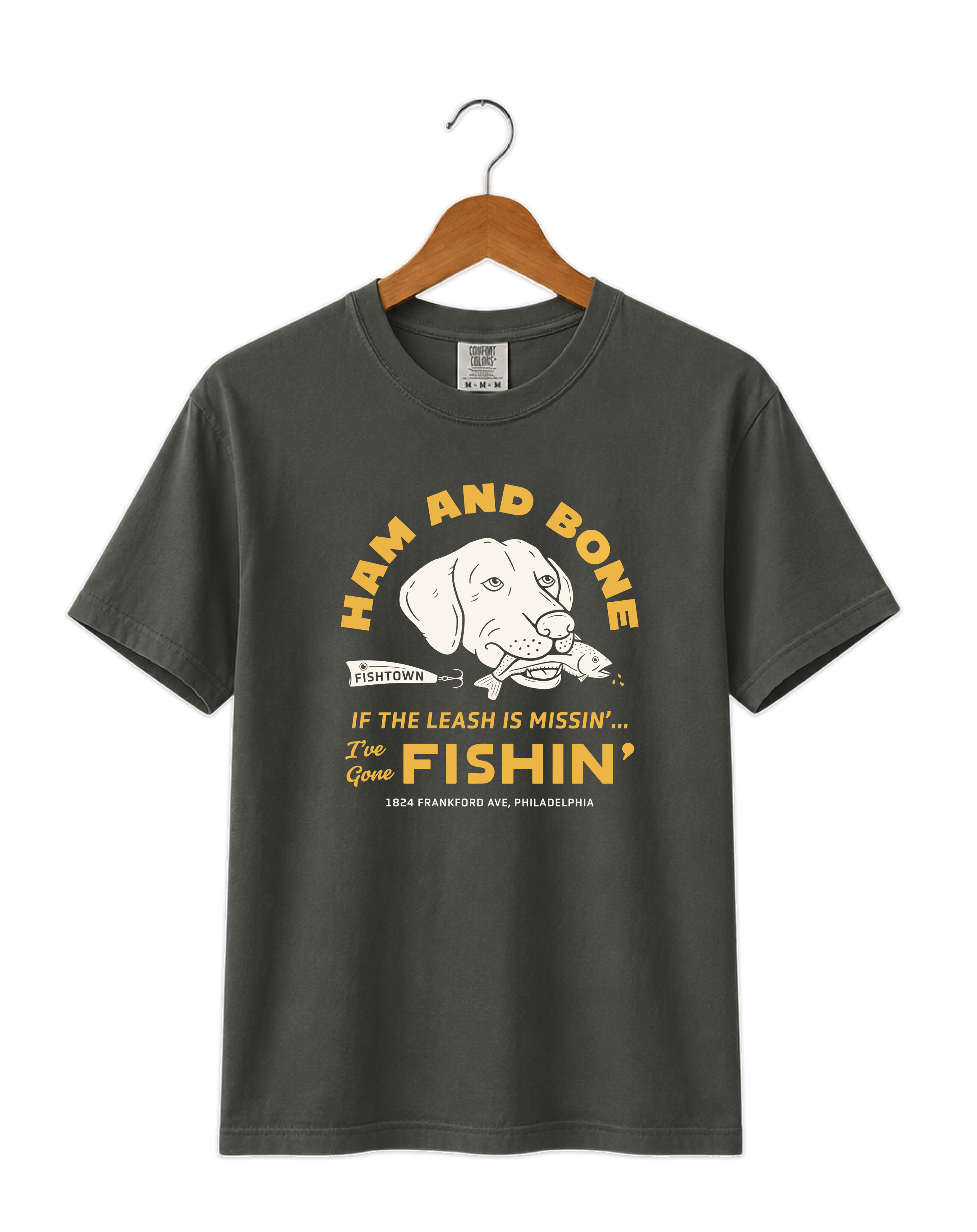 Custom t shirts Philadelphia — screen printed shirts for Ham & Bone Fishtown